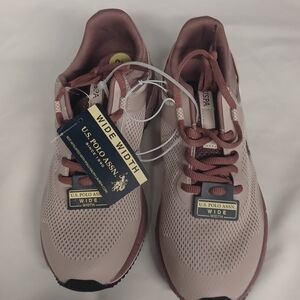 U.S. Polo Assn. Mauve Wide Width Sneakers